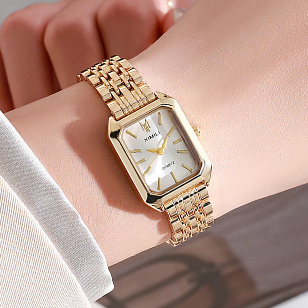 StellaVére – Light Luxury Stainless-Steel Timepiece with a Modern Feminine Quartz Design