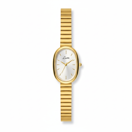 GoldVerre Watch – Vintage-Inspired Quartz Timepiece with an Elegant Gold Bracelet